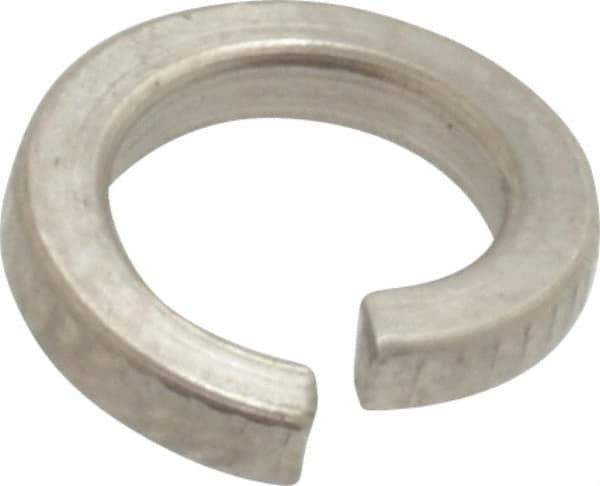 Value Collection - M6, 6.1mm ID, 1.6mm Thick High Collar Split Lock Washer - 18-8 Austenitic Grade A2 Stainless Steel, Uncoated, 6.1mm Min ID, 6.5mm Max ID, 9.9mm Max OD - All Tool & Supply