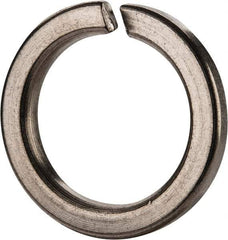 Value Collection - M24, 24.5mm ID, 35.9mm OD, 5mm Thick High Collar Split Lock Washer - 18-8 Austenitic Grade A2 Stainless Steel, Uncoated, 24.5mm Min ID, 25.5mm Max ID - All Tool & Supply