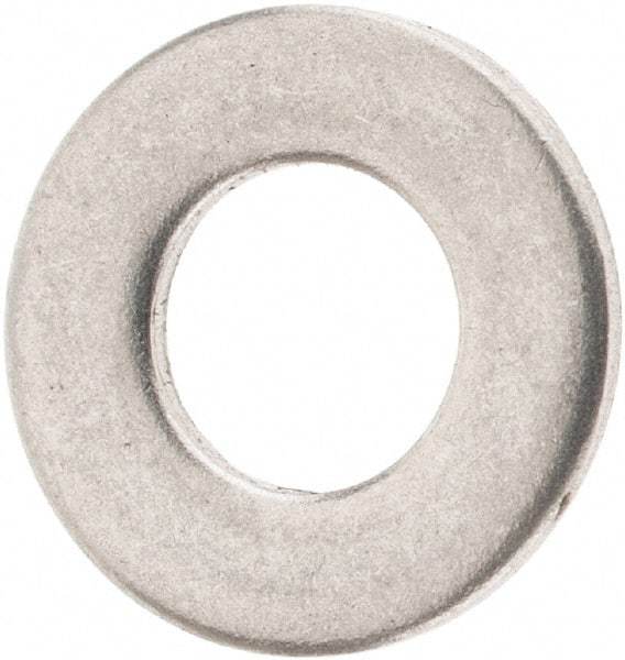 Value Collection - M4 Screw, Grade 316 Stainless Steel Standard Flat Washer - 4.3mm ID x 9mm OD, Plain Finish - All Tool & Supply