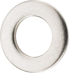 Value Collection - M12 Screw, Grade 316 Stainless Steel Standard Flat Washer - 13mm ID x 24mm OD, Plain Finish - All Tool & Supply