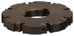 APT - Arbor Hole Connection, 3/8" Cutting Width, 2-1/16" Depth of Cut, 6" Cutter Diam, 1-1/4" Hole Diam, 12 Tooth Indexable Slotting Cutter - SM61 Toolholder, CTA 2 Insert, Neutral Cutting Direction - All Tool & Supply