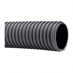 Continental ContiTech - 3" ID x 3.7" OD, 30 Max psi, 29 In. Hg, Dry Material Handling & Transfer Hose - Thermoplastic, -30 to 158°F, 7-1/2" Bend Radius, 100' Coil Length, Black - All Tool & Supply