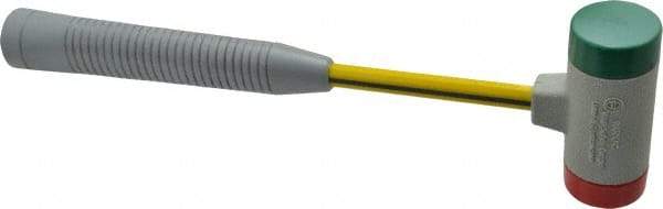 NUPLA - 1 Lb Head 1-3/8" Face Tough Polymer Hammer - Fiberglass Handle - All Tool & Supply