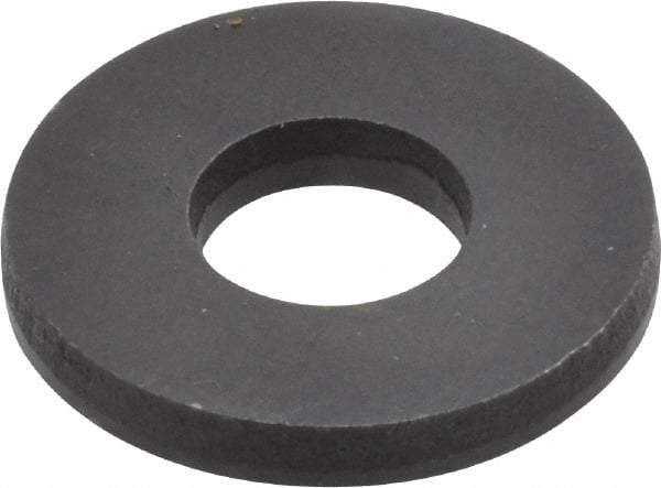 Jergens - 3/8" Screw, Case Hardened Steel USS/SAE Flat Washer - 13/32" ID x 1" OD, 9/64" Thick, Black Oxide Finish - All Tool & Supply