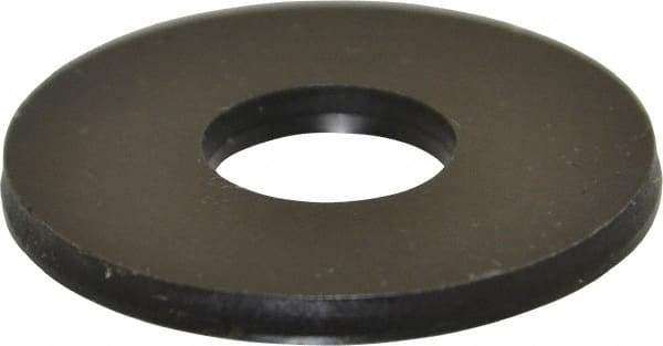 Jergens - 5/8" Screw, Case Hardened Steel USS/SAE Flat Washer - 21/32" ID x 1-3/4" OD, 5/32" Thick, Black Oxide Finish - All Tool & Supply