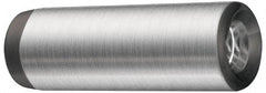 Jergens - 1/2" Diam x 2-1/2" Pin Length Alloy Steel Pull Out Dowel Pin - C 47-58 & C 60-64 (Surface) Hardness, 1 Beveled & 1 Threaded End - All Tool & Supply