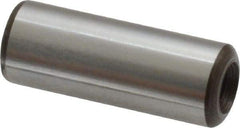 Jergens - 3/8" Diam x 1" Pin Length Alloy Steel Pull Out Dowel Pin - C 47-58 & C 60-64 (Surface) Hardness, 1 Beveled & 1 Threaded End - All Tool & Supply