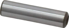 Jergens - 3/8" Diam x 1-1/2" Pin Length Alloy Steel Pull Out Dowel Pin - C 47-58 & C 60-64 (Surface) Hardness, 1 Beveled & 1 Threaded End - All Tool & Supply