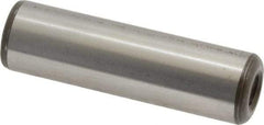 Jergens - 1/2" Diam x 1-3/4" Pin Length Alloy Steel Pull Out Dowel Pin - C 47-58 & C 60-64 (Surface) Hardness, 1 Beveled & 1 Threaded End - All Tool & Supply