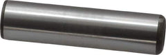 Jergens - 1/2" Diam x 2" Pin Length Alloy Steel Pull Out Dowel Pin - C 47-58 & C 60-64 (Surface) Hardness, 1 Beveled & 1 Threaded End - All Tool & Supply