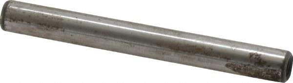 Jergens - 1/4" Diam x 2-1/4" Pin Length Alloy Steel Pull Out Dowel Pin - C 47-58 & C 60-64 (Surface) Hardness, 1 Beveled & 1 Threaded End - All Tool & Supply