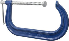 Gibraltar - Regular-Duty 10" Max Opening, 6" Throat Depth, Forged Steel Standard C-Clamp - 8,000 Lb Capacity, 2" Min Opening, Deep Throat - All Tool & Supply