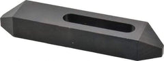 Gibraltar - 1/2" Stud, Steel, Plain Strap Clamp - 2-1/16" Travel, 6" OAL x 1-1/4" Wide x 7/8" High, Black Oxide Finish, Tapered Nose - All Tool & Supply