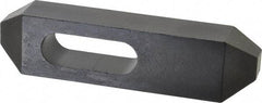 Gibraltar - 7/8, 1" Stud, Steel, Plain Strap Clamp - 1-11/16" Travel, 8" OAL x 2" Wide x 1-3/8" High, Black Oxide Finish, Tapered Nose - All Tool & Supply