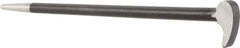 Value Collection - 12" OAL Rolling Head Pry Bar - 7/16" Wide, Chrome Vanadium - All Tool & Supply