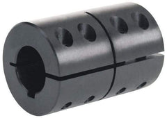 Climax Metal Products - 2" Bore, Steel, One Piece Clamping Shaft Collar - 3-1/4" Outside Diam, 4-7/8" Wide - All Tool & Supply