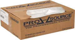 PRO-SOURCE - 0.47 mil Thick, Household/Office Trash Bags - 38" Wide x 58" High, Clear - All Tool & Supply