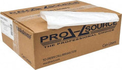 PRO-SOURCE - 0.55 mil Thick, Household/Office Trash Bags - 43" Wide x 46" High, Clear - All Tool & Supply