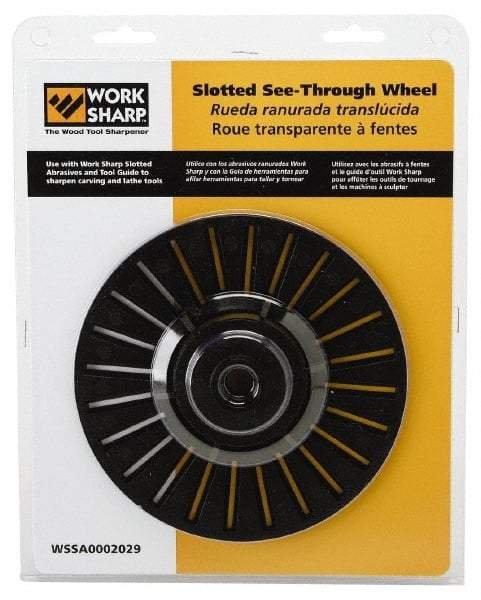 Work Sharp - 6 Inch Outside Diameter Slotted Wheel - Work Sharp 3000 Machine Compatible - All Tool & Supply