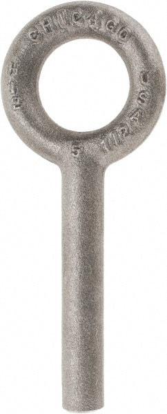 Gibraltar - Forged Steel, Fixed Blank Lifting Eye Bolt - 3" Shank, No Shoulder - All Tool & Supply