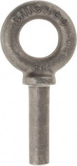 Gibraltar - Forged Steel, Fixed Blank Lifting Eye Bolt - 3" Shank, Shoulder - All Tool & Supply