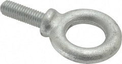 Gibraltar - 2,600 Lb Capacity, Forged Steel, 1/2-13 Thread, Fixed Lifting Eye Bolt - Fully Threaded, 1-1/2" Shank, 1-1/2" Thread Length, Shoulder - All Tool & Supply