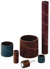 Made in USA - 50 Grit Aluminum Oxide Coated Spiral Band - 1-1/4" Diam x 2" Wide, Coarse Grade - All Tool & Supply