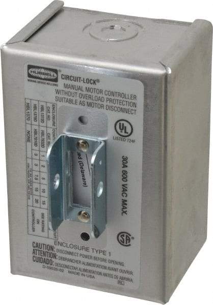 Hubbell Wiring Device-Kellems - Cam and Disconnect Switch Enclosure - For Use with 30 Amp Disconnect Switches - All Tool & Supply