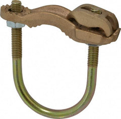 Thomas & Betts - 4 to 4/0 AWG Compatible U-bolt Rod Clamp - Bronze, CSA Certified, UL File E3060, UL Listed - All Tool & Supply