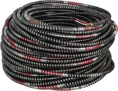 AFC CABLE - THHN, 14 AWG, 15 Amp, 250' Long, Solid Core, 3 Strand Building Wire - Black, Thermoplastic Insulation - All Tool & Supply