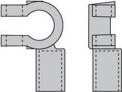 Noco - Automotive Battery 4/0 Left Elbow Terminal - Positive Polarity - All Tool & Supply