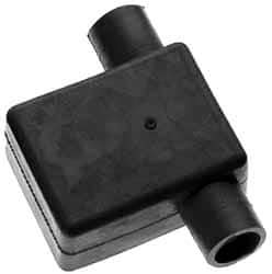 Noco - 1 & 2 Gauge, Flag Automotive Battery Terminal Protector - Black - All Tool & Supply