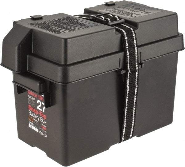 Noco - Group 27 Automotive Battery Box - 17-3/4" Outside Length x 10-1/8 Width x 10-1/2 Height, 14-1/2" Inside Length x 7-7/8 Width x 10-3/4 Height - All Tool & Supply