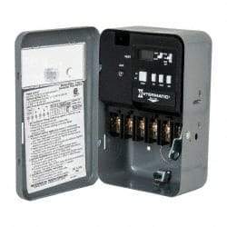 Intermatic - 7 Day Indoor Digital Electronic Timer Switch - 42 On/Off per wk, 240 VAC, 60 Hz, - All Tool & Supply