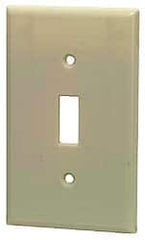 Leviton - 1 Gang, 4-1/2 Inch Long x 2-3/4 Inch Wide, Standard Outlet Wall Plate - All Tool & Supply