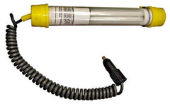 Made in USA - 12 Volt, 13 Watt, Black Fluorescent Work Lights - 1 Amps, 18/2 Wire Gage, PL/13 Special Lamp - All Tool & Supply