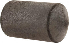 Made in USA - 1" Max Diam x 1-3/4" Long, Cone, Rubberized Point - Medium Grade, Silicon Carbide, 1/4" Arbor Hole, Unmounted - All Tool & Supply