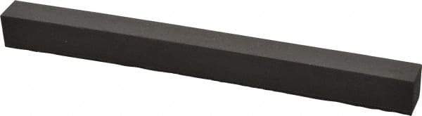 Made in USA - 1/2" Wide x 6" Long x 1/2" Thick, Square Abrasive Stick - Medium Grade - All Tool & Supply