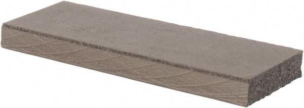 Made in USA - 1" Wide x 3" Long x 1/4" Thick, Rectangular Abrasive Stick - Medium Grade - All Tool & Supply