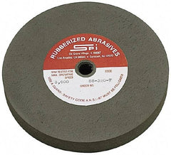 Made in USA - 8" Diam x 1/2" Hole x 1/2" Thick, 80 Grit Surface Grinding Wheel - Aluminum Oxide/Silicon Carbide Blend, Medium Grade, 2,600 Max RPM - All Tool & Supply