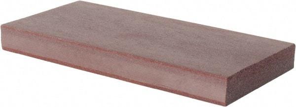 Made in USA - 2" Wide x 4" Long x 3/8" Thick, Rectangular Abrasive Stick - Fine Grade - All Tool & Supply