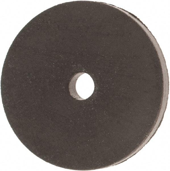 Made in USA - 1-1/2" Diam x 1/4" Hole x 3/16" Thick, 80 Grit Surface Grinding Wheel - Aluminum Oxide/Silicon Carbide Blend, Medium Grade, 15,000 Max RPM, No Recess - All Tool & Supply