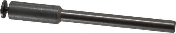 Made in USA - 1/8" Shank Rubberized Abrasive Point Mandrel - 1/16" Hole Compatibility, for Small Wheels - All Tool & Supply