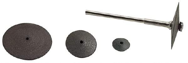 Made in USA - 5/8" Diam x 1/16" Hole x 3/32" Thick, Surface Grinding Wheel - Medium Grade, 20,000 Max RPM - All Tool & Supply