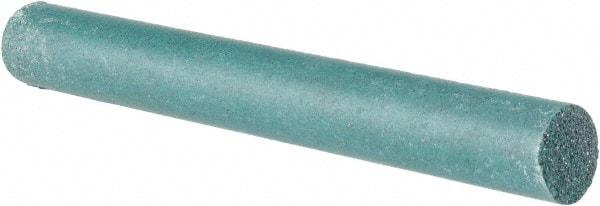 Made in USA - 3/4" Diam x 6" Long, Round Abrasive Pencil - Coarse Grade - All Tool & Supply