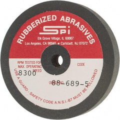 Made in USA - 2-1/2" Diam x 1/4" Hole x 3/8" Thick, 240 Grit Surface Grinding Wheel - Aluminum Oxide/Silicon Carbide Blend, Very Fine Grade, 8,300 Max RPM - All Tool & Supply