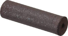 Made in USA - 1/4" Max Diam x 7/8" Long, Cylinder, Rubberized Point - Fine Grade, Silicon Carbide, 1/16" Arbor Hole, Unmounted - All Tool & Supply