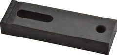 Gibraltar - 5/16" Stud, Medium Carbon Steel, Strap Clamp - 13/16" Travel, 3-1/4" OAL x 1" Wide x 1/2" High, Black Oxide Finish, Radius Nose - All Tool & Supply