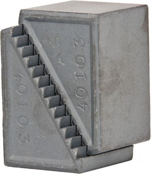 Gibraltar - 2 Piece, 29 to 64mm Height Adjustment, Steel Step Block - 1/16" Step Depth, 1/8" Step Elevation, 25mm Width, 1-39/64" Base Depth, 1-1/16" Height - All Tool & Supply