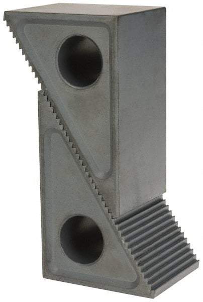 Gibraltar - 2 Piece, 64 to 152mm Height Adjustment, Steel Step Block - 1/16" Step Depth, 1/8" Step Elevation, 51mm Width, 3-3/4" Base Depth, 2-15/32" Height - All Tool & Supply